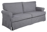 Anton 2 - pers. Sofa, Grå stof - UNOLIVING.COM