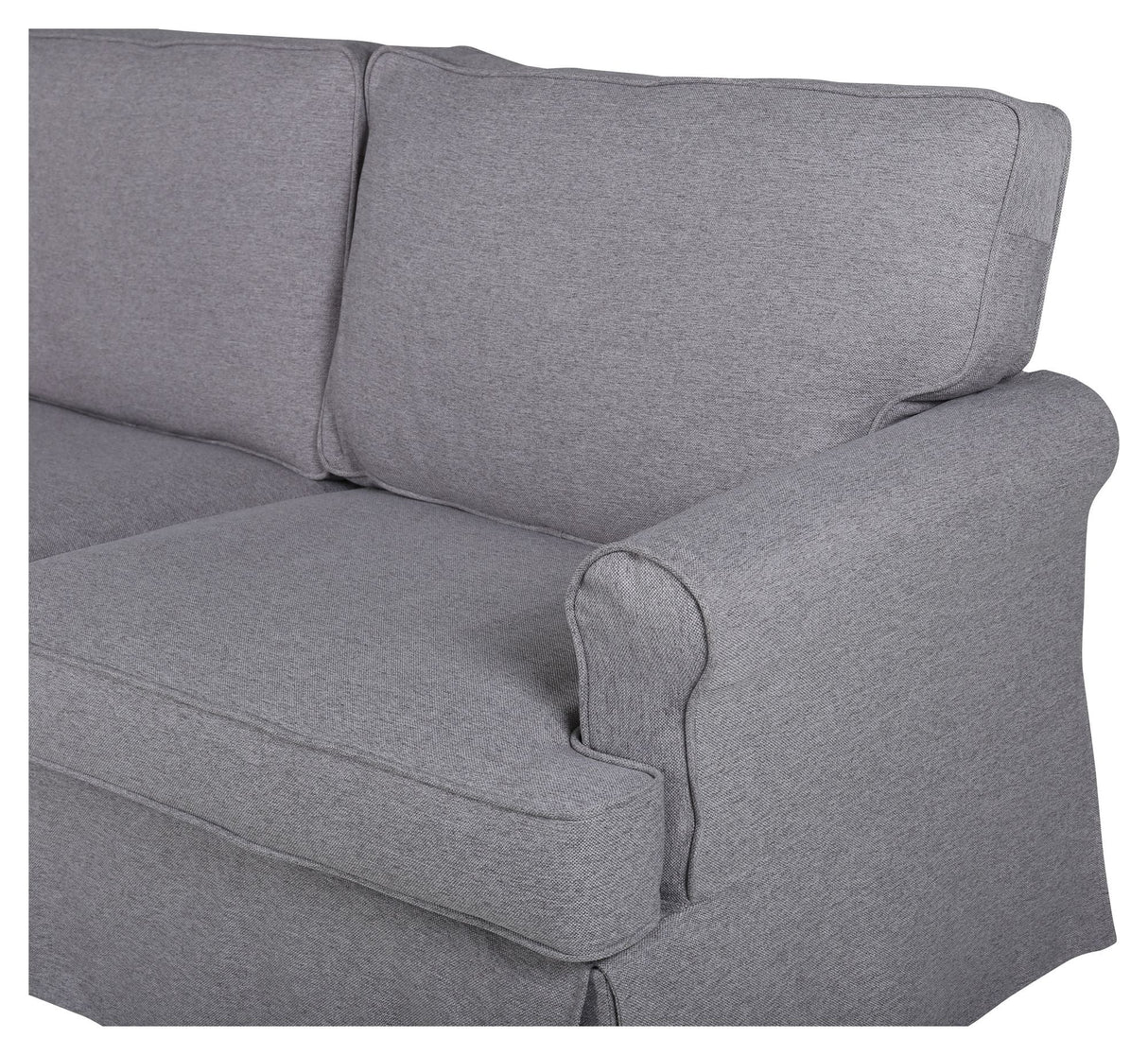 Anton 2 - pers. Sofa, Grå stof - UNOLIVING.COM