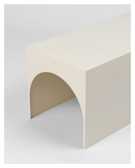 Arch Sidebord, Beige stål - UNOLIVING.COM