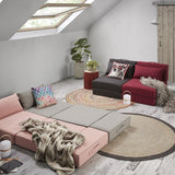 Arty Puf/Gæsteseng, Pink - UNOLIVING.COM