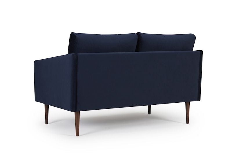 Assens 2 - pers. sofa Blå Velour - UNOLIVING.COM