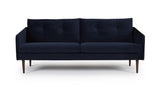 Assens 3 - pers. sofa, Blå Velour - UNOLIVING.COM