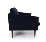 Assens 3 - pers. sofa, Blå Velour - UNOLIVING.COM