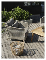 Aster Loungestol m. hynder, Beige - UNOLIVING.COM