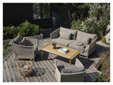 Aster Loungestol m. hynder, Beige - UNOLIVING.COM