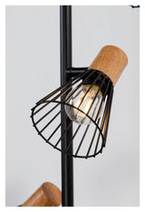 Atticus Gulvlampe H138,5xL24xW20, Sort - UNOLIVING.COM