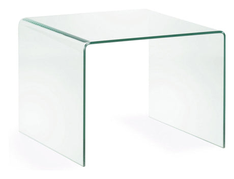 BURANO Sidebord, Hærdet glas, 60x60 - UNOLIVING.COM