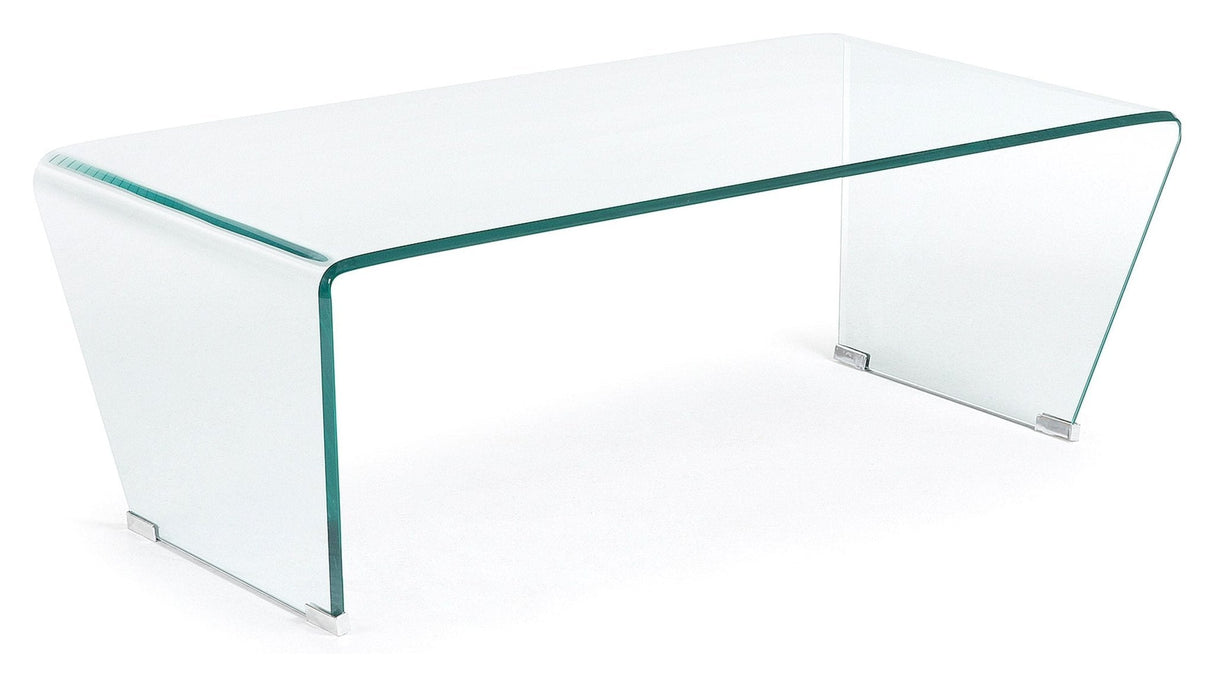 BURANO Sofabord, Hærdet glas, 120x60 - UNOLIVING.COM