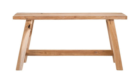 Barcelona Teak Bænk, 90 cm - UNOLIVING.COM