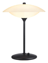 Baroni Bordlampe Ø30, Sort/Opal - UNOLIVING.COM