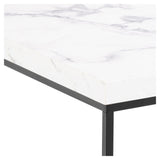 Barossa, sofabord 60cm - hvid marmor - UNOLIVING.COM