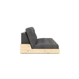 Base Sovesofa, Charcoal/sort - UNOLIVING.COM