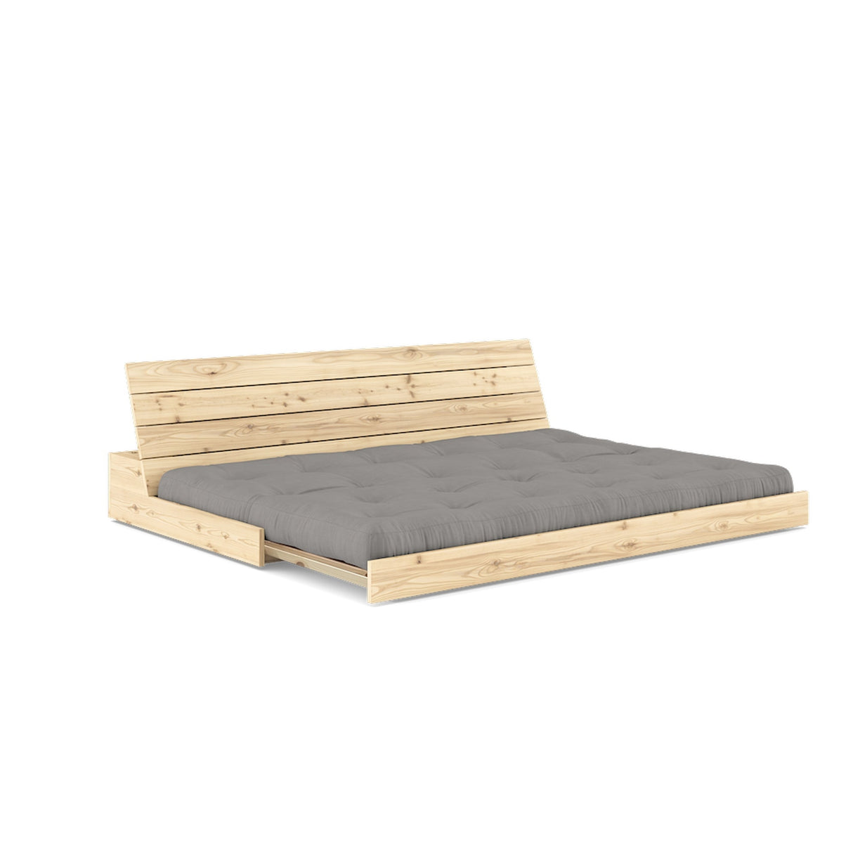 Base Sovesofa, Grey/natur - UNOLIVING.COM