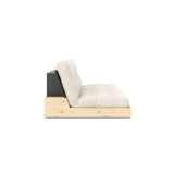 Base Sovesofa, Ivory/sort - UNOLIVING.COM