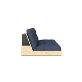 Base Sovesofa, Navy/natur - UNOLIVING.COM