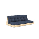 Base Sovesofa, Navy/natur - UNOLIVING.COM