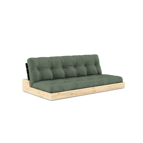 Base Sovesofa, Olive Green/sort - UNOLIVING.COM