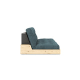 Base Sovesofa, Pale Blue/sort - UNOLIVING.COM