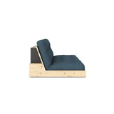 Base Sovesofa, Petrol Blue/natur - UNOLIVING.COM