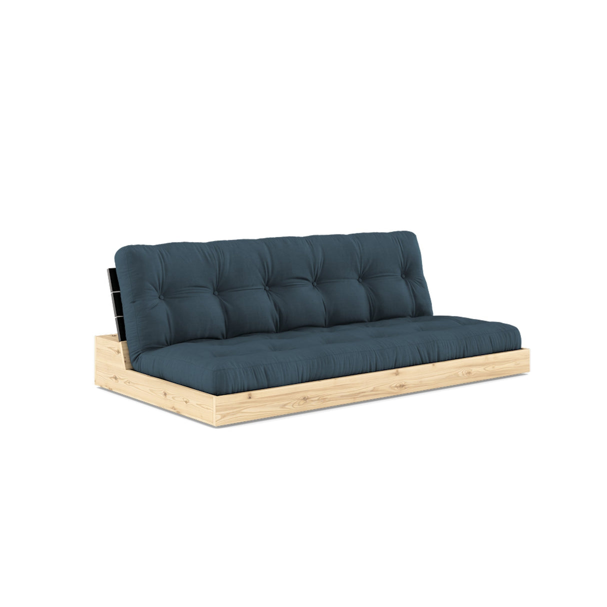 Base Sovesofa, Petrol Blue/sort - UNOLIVING.COM