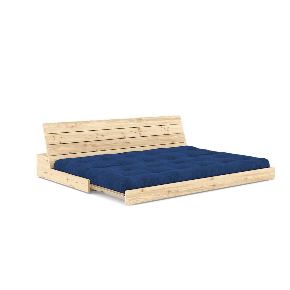 Base Sovesofa, Royal Blue/natur - UNOLIVING.COM