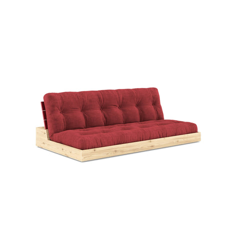 Base Sovesofa, Ruby Red - UNOLIVING.COM