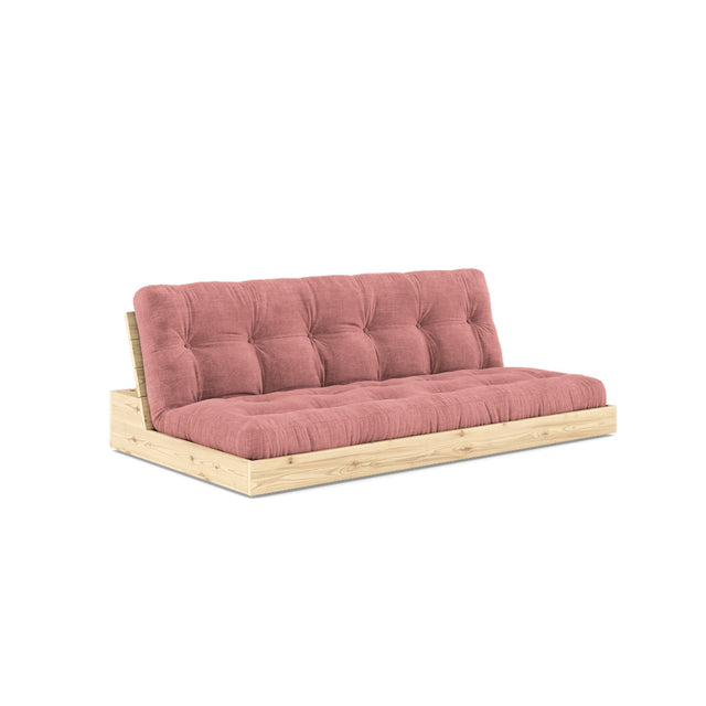 Base Sovesofa, Sorbet Pink/natur - UNOLIVING.COM