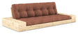 Base Sovesofa m. Sideboxes, Clay Brown/natur - UNOLIVING.COM