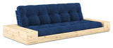 Base Sovesofa m. Sideboxes, Royal Blue - UNOLIVING.COM