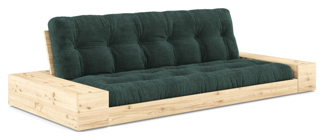 Base Sovesofa m. Sideboxes, Seaweed/natur - UNOLIVING.COM