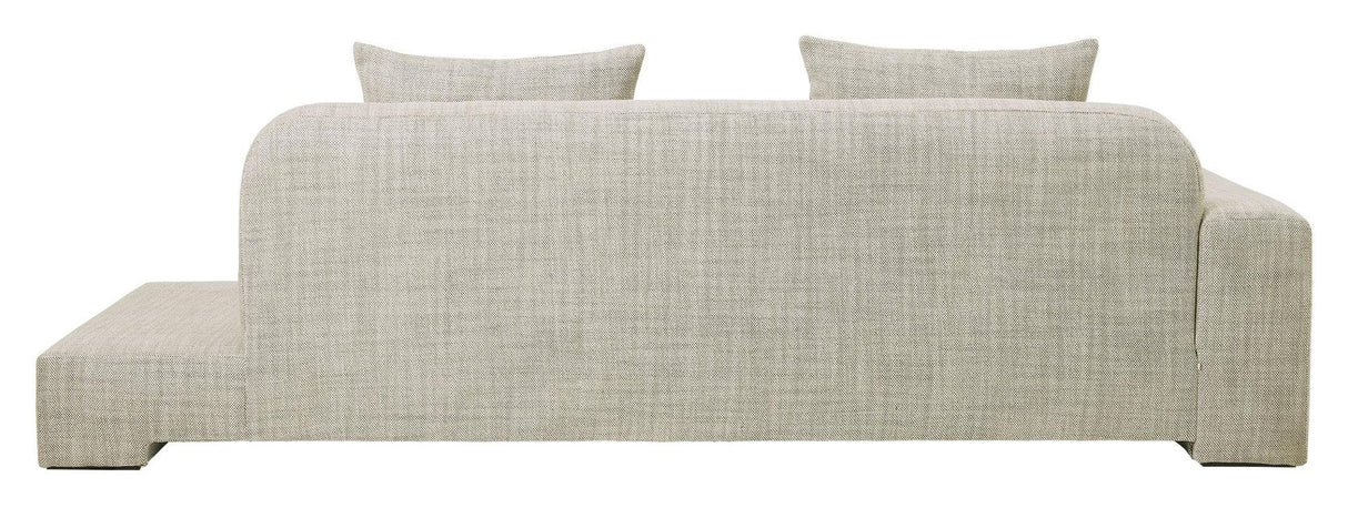 Bay 3 - pers sofa, venstre, Lys beige - UNOLIVING.COM