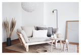 Beat Sovesofa, Natur, Fyrretræ/Beige - UNOLIVING.COM