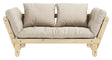 Beat Sovesofa, Natur, Fyrretræ/Beige - UNOLIVING.COM