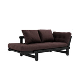 Beat, sovesofa, brown/sort - UNOLIVING.COM