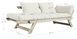 Bebop Sovesofa Beige/Sort - UNOLIVING.COM