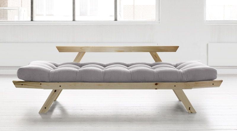 Bebop Sovesofa Grey/Natur - UNOLIVING.COM