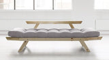 Bebop Sovesofa Grey/Natur - UNOLIVING.COM