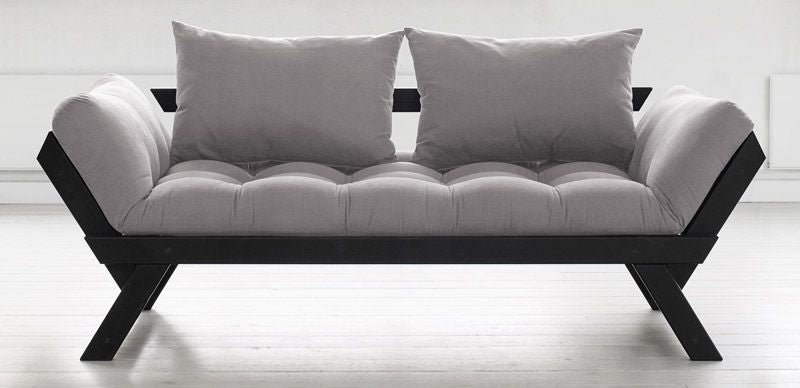 Bebop Sovesofa Grey/Sort - UNOLIVING.COM