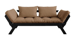 Bebop Sovesofa, Mocca/Sort - UNOLIVING.COM