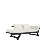 Bebop Sovesofa, Offwhite/Sort Fyrretræ - UNOLIVING.COM