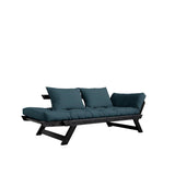 Bebop Sovesofa, Petroleum Blue/Sort - UNOLIVING.COM