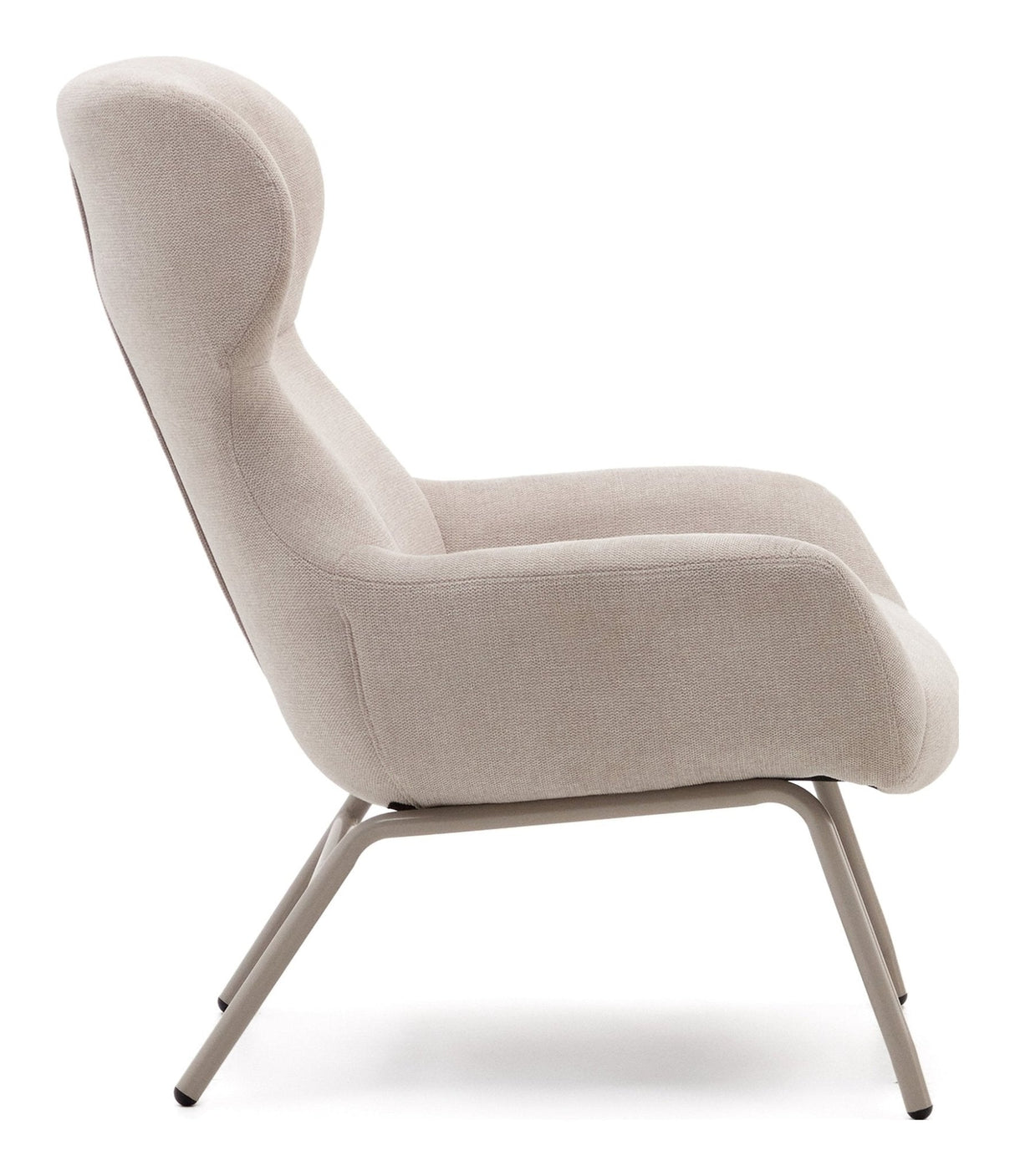 Belina Lænestol, Beige Chenille - UNOLIVING.COM