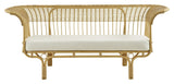 Belladonna Exterior Loungesofa, Alu - Rattan - UNOLIVING.COM