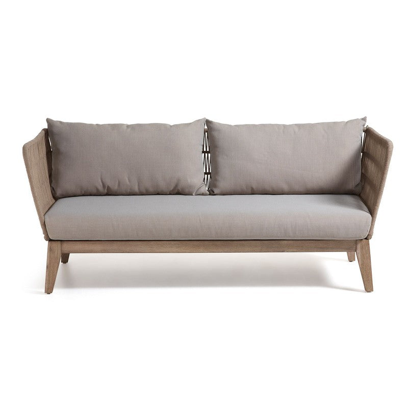 Bellano Loungesofa 3 - pers. Beige reb - UNOLIVING.COM