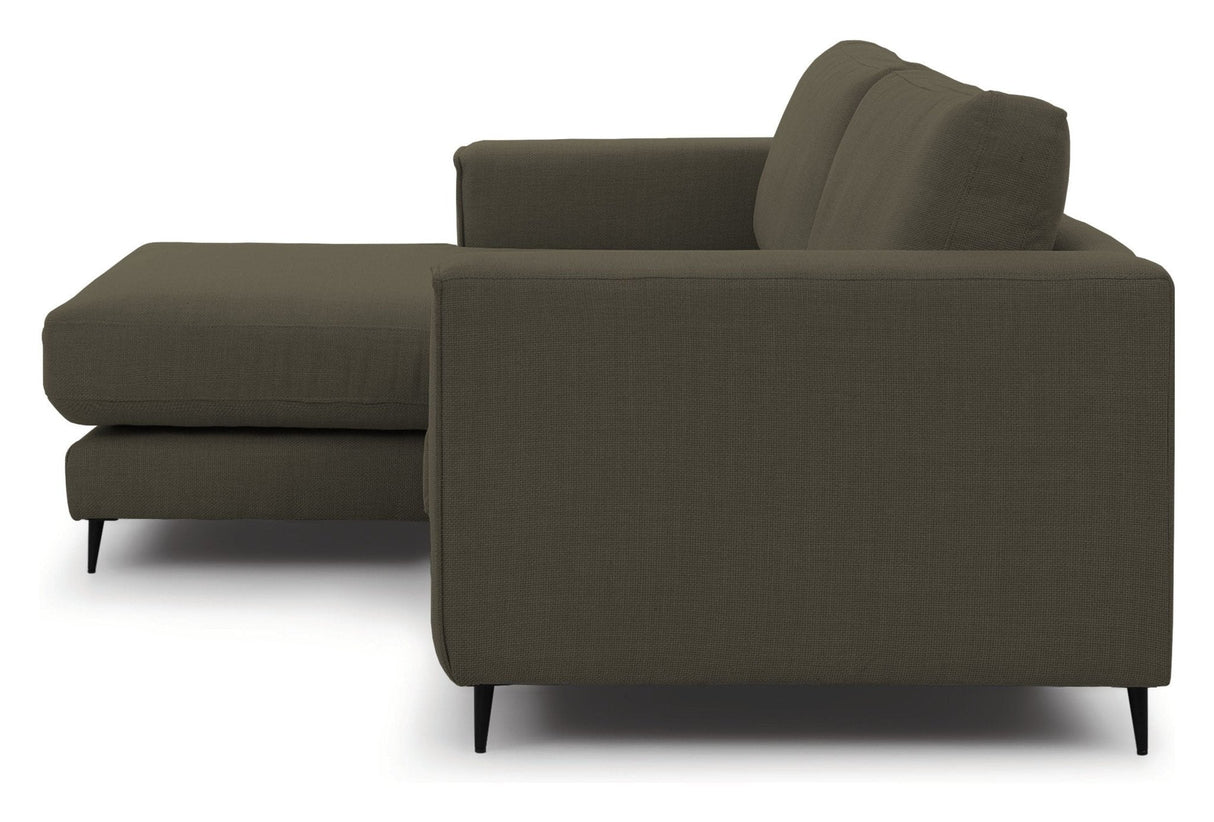 Bernadotte Sofa m. bred chaiselong XL venstre, Grøn - UNOLIVING.COM