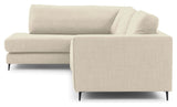 Bernadotte Sofa m. chaiselong 3 - pers. open venstre, Beige - UNOLIVING.COM