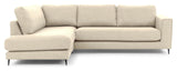 Bernadotte Sofa m. chaiselong 3,5 - pers. open venstre, Beige - UNOLIVING.COM