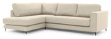 Bernadotte Sofa m. chaiselong 3,5 - pers. open venstre, Beige - UNOLIVING.COM