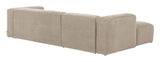 Blok 3 - pers sofa m. venstre chaiselong - Beige - UNOLIVING.COM