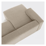 Blok 3 - pers sofa m. venstre chaiselong - Beige - UNOLIVING.COM